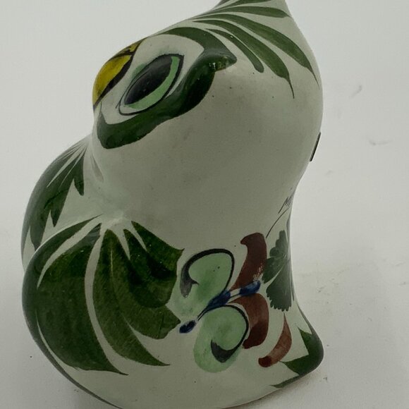 Ceramica Artistica Tonala Vintage Owl Signed CAT MEXICO - Picture 4 of 7